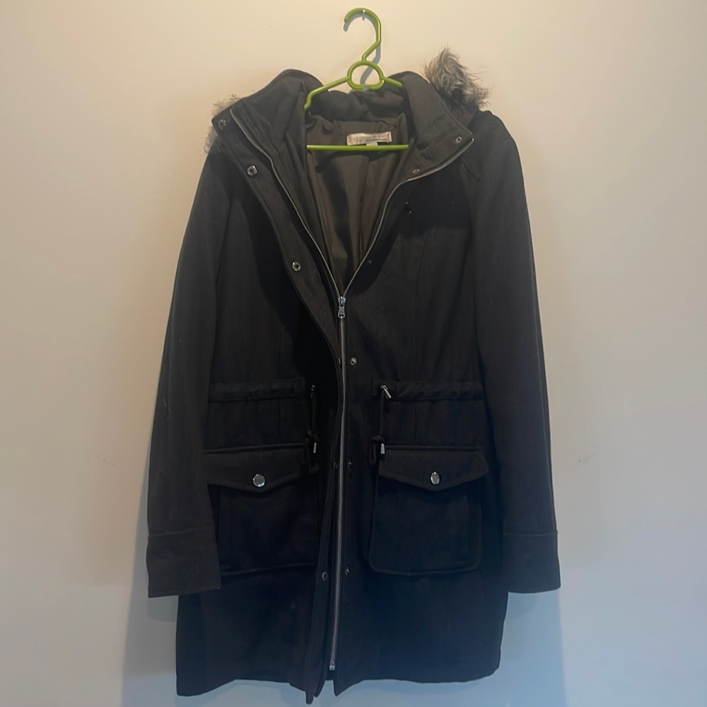 New York & Co charcoal XL size winter coat